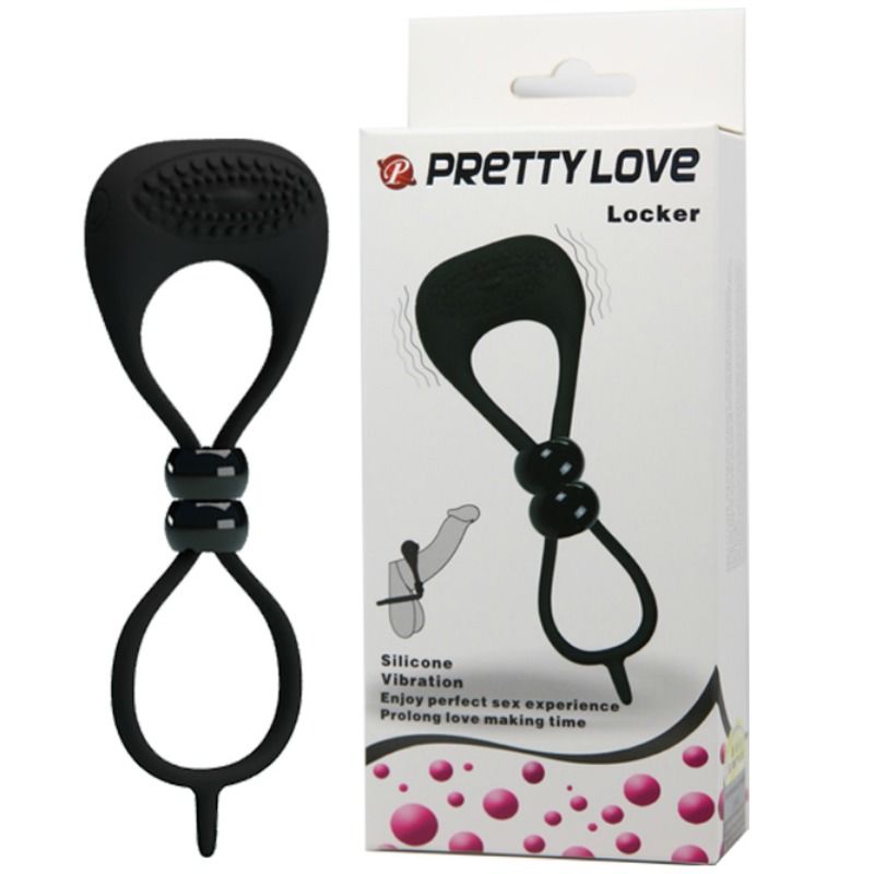 PRETTY LOVE - DUBBELE RING VOOR PENIS EN TESTIKELS