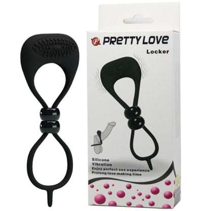 PRETTY LOVE - DUBBELE RING VOOR PENIS EN TESTIKELS