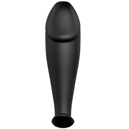 PRETTY LOVE - SILICONEN ANALE PLUG IN PENISVORM MET 12 TRILMODI ZWART