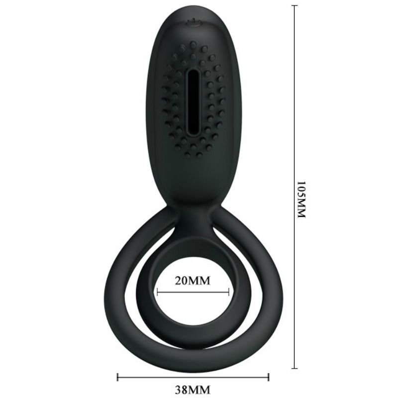 PRETTY LOVE - ESTHER TRILLENDE RING MET STIMULATOR