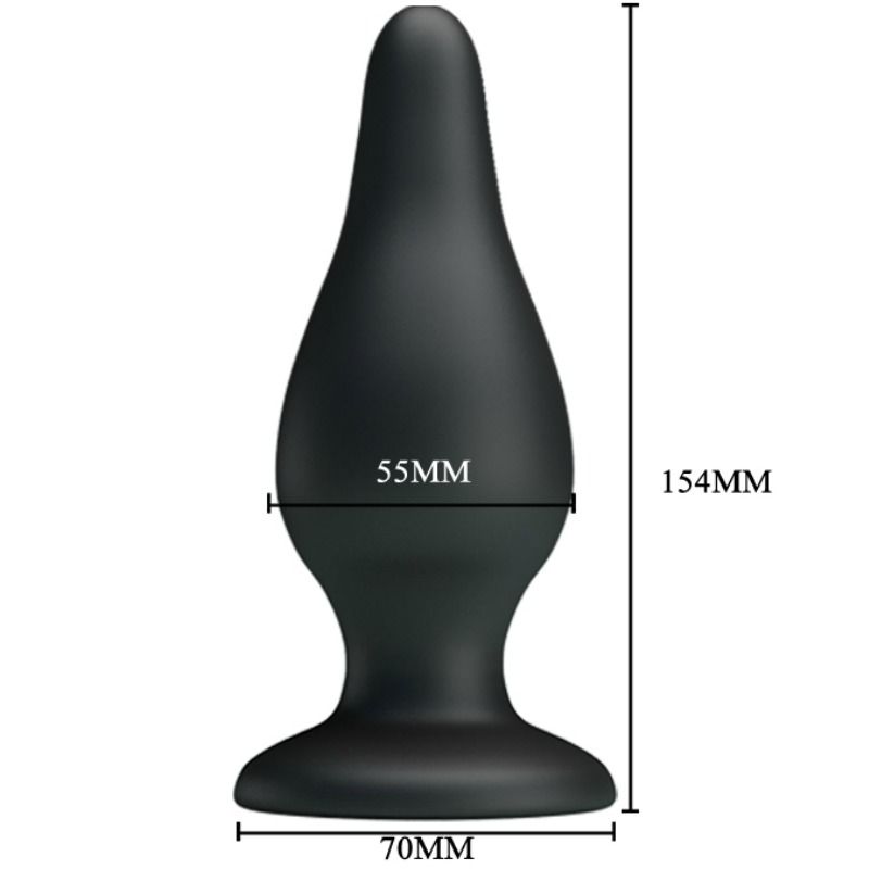 PRETTY LOVE - ERGONOMISCHE SILICONEN PLUG 15.4 CM