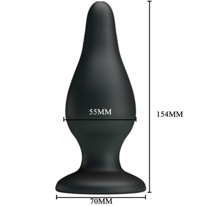 PRETTY LOVE - ERGONOMISCHE SILICONEN PLUG 15.4 CM