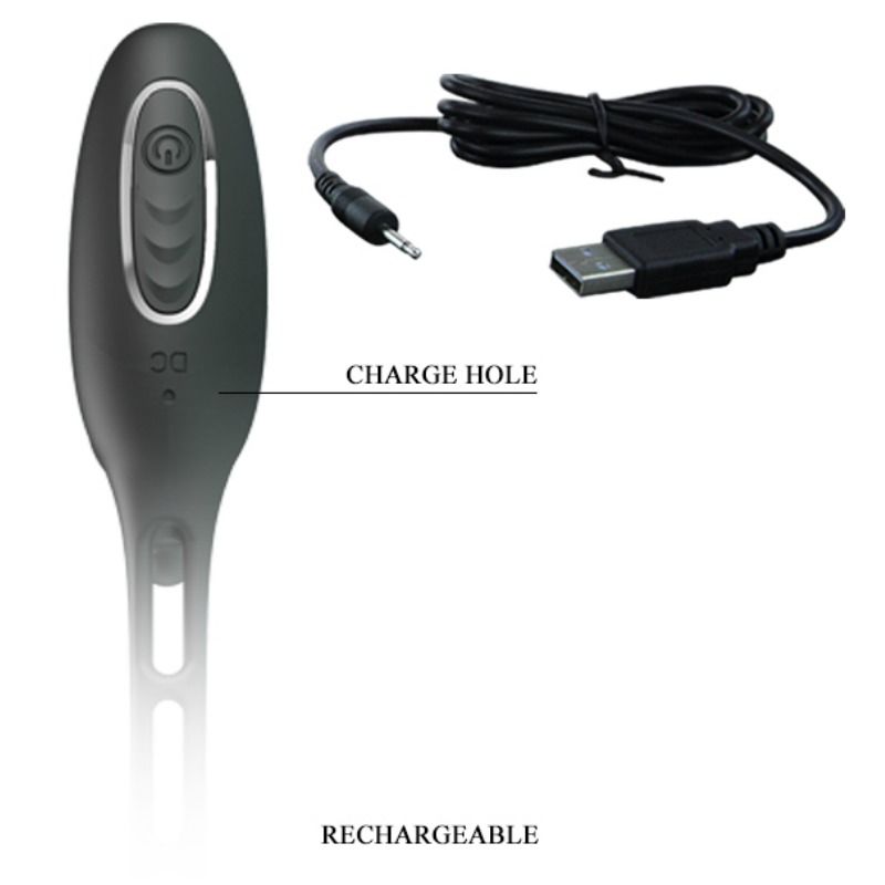 PRETTY LOVE - PENISRINGEN MET VIBRATORPLUG