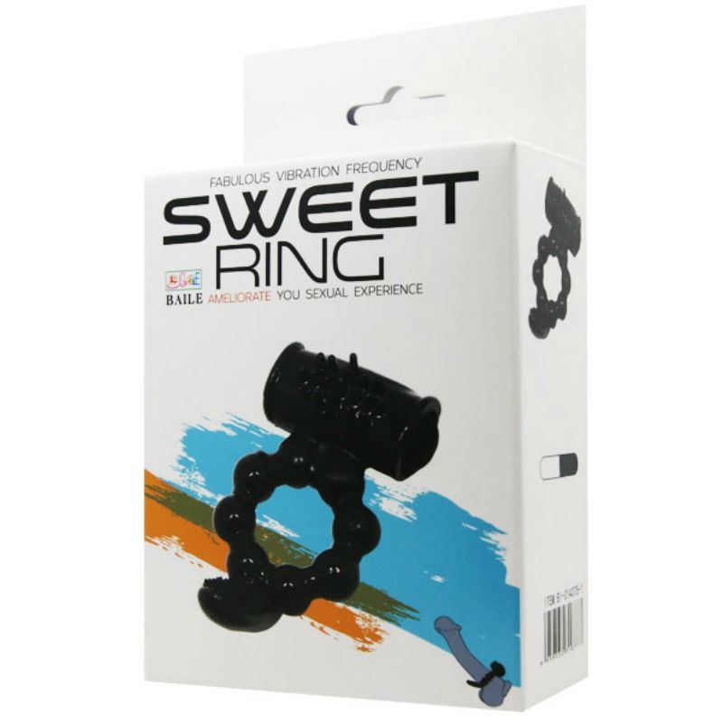 BAILE - ZOETE RING RING MET DUBBELE STIMULATOR