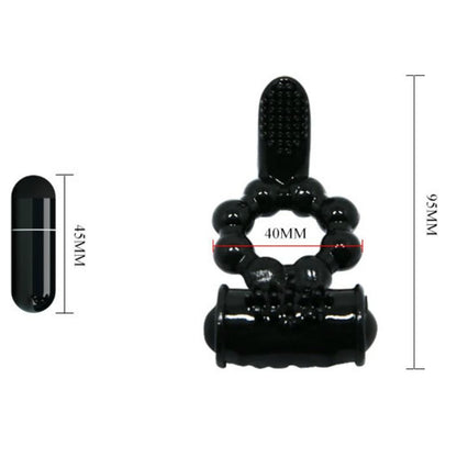 BAILE - ZOETE RING RING MET DUBBELE STIMULATOR