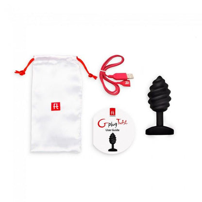 G-VIBE - GPLUG TWIST MET TRILLING ZWART