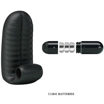 PRETTY LOVE - ABBOTT ZWARTE STIMULATOR VINGERHOED