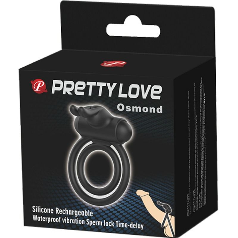 PRETTY LOVE - OSMOND SILICONEN VIBRATORRING
