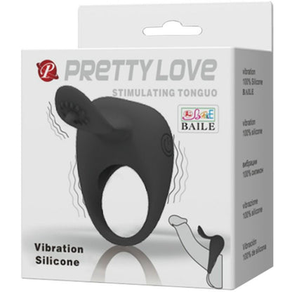 PRETTY LOVE - VIBRERENDE RING MET TONG