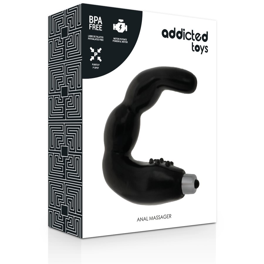 ADDICTED TOYS - PROSTAAT ANALE MASSAGER MET TRILLING