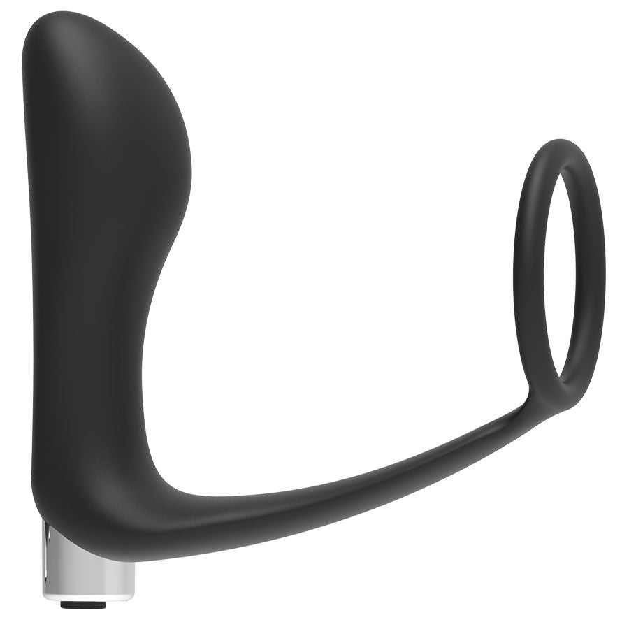 ADDICTED TOYS - PROSTATAVIBRATOR OPLAADBAAR MODEL 1 - ZWART