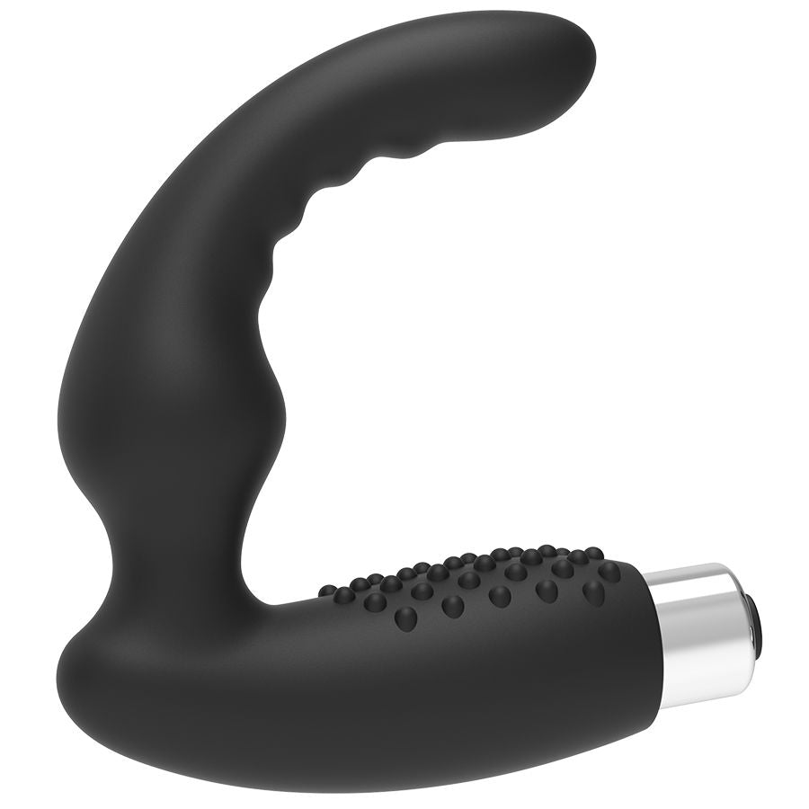 ADDICTED TOYS - PROSTATAVIBRATOR OPLAADBAAR MODEL 2 - ZWART