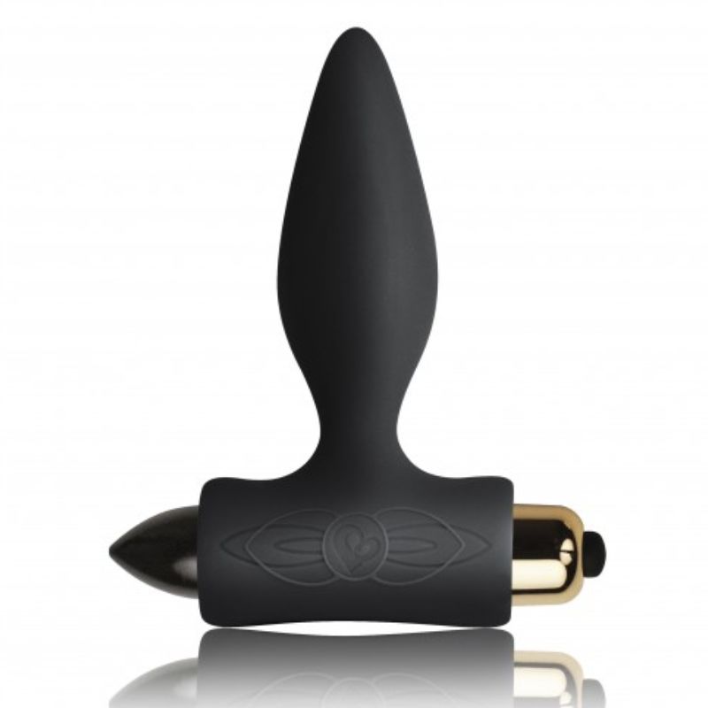 ROCKS-OFF - PETITE SENSATIONS ANALE PLUG VOOR BEGINNERS - ZWART