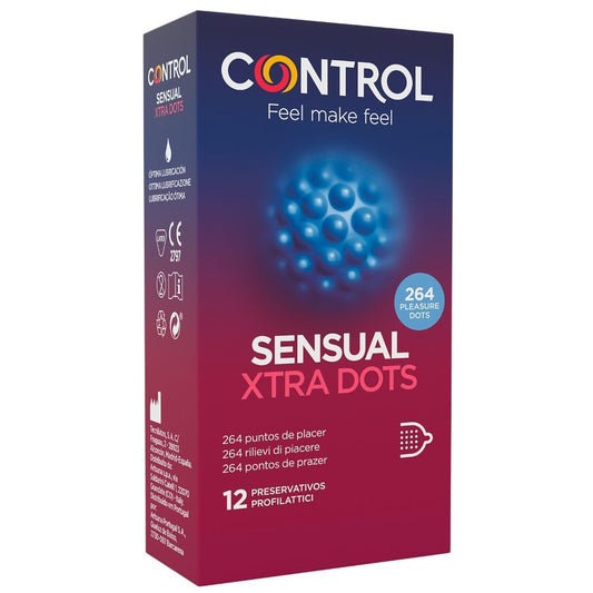 CONTROL - XTRA DOTS 12 stuks