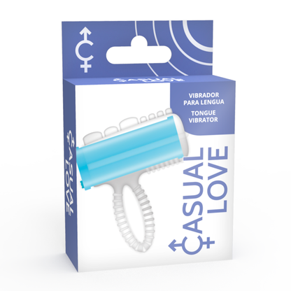 CASUAL LOVE - RING TONGUE VIBREREND BLAUW