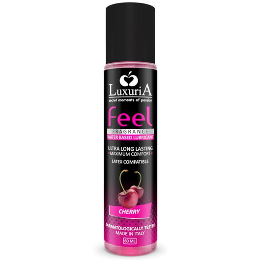 INTIMATELINE - LUXURIA FEEL CHERRY glijmiddel op waterbasis 60 ML