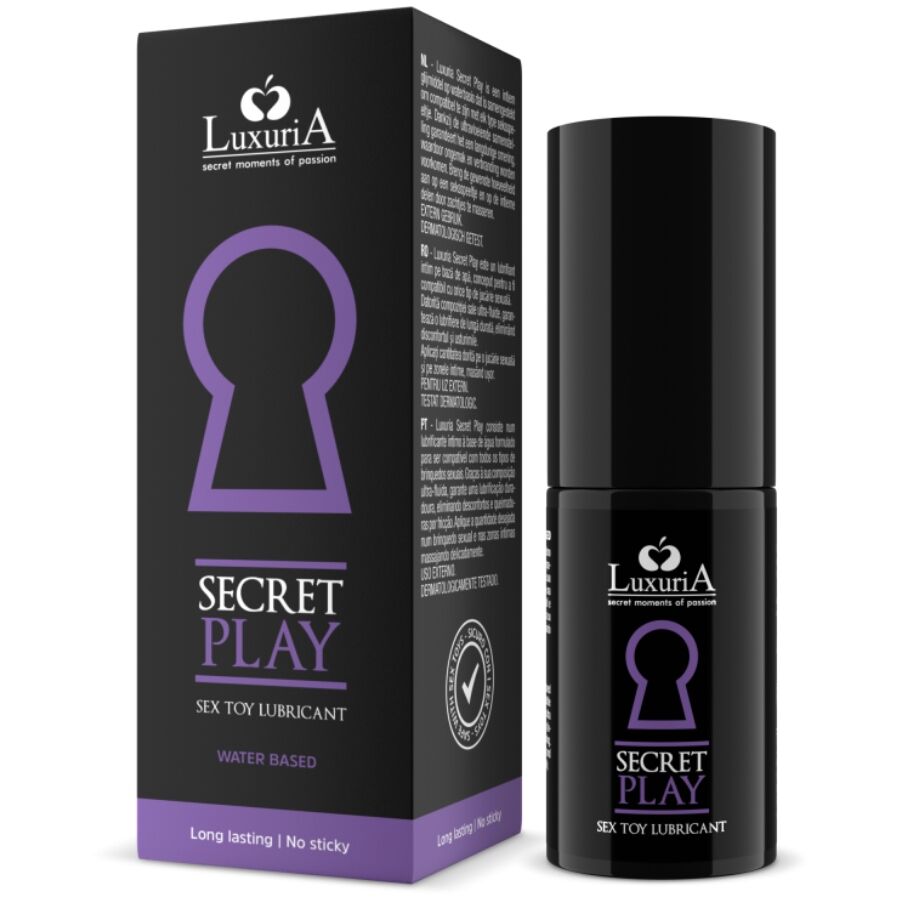 INTIMATELINE LUXURIA - SECRET PLAY glijmiddel voor seksspeeltjes 30 ML