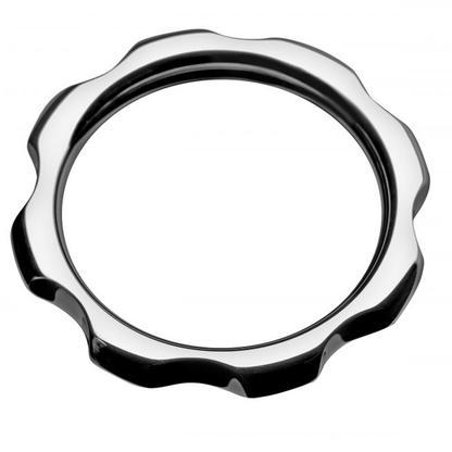 METAL HARD - metalen spanring voor penis en testikels 50MM
