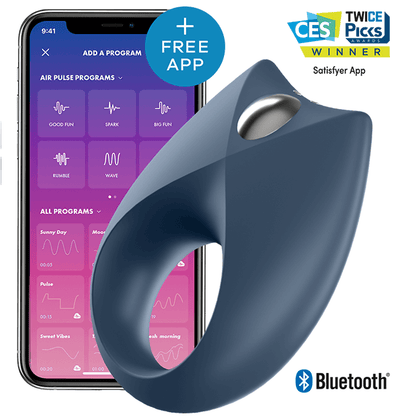 SATISFYER - KRACHTIGE ROYAL ONE RING VIBRATOR APP