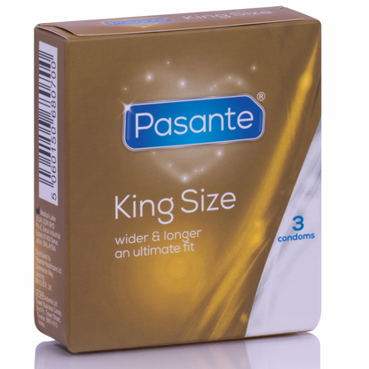 PASANTE - KING SIZE-CONDOOMS 3 STUKS