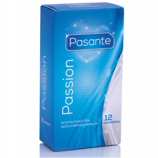 PASANTE - GESTIPTE CONDOOMS MS PLACER 12 STUKS