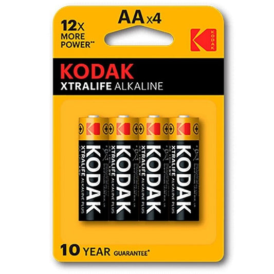 KODAK - XTRALIFE ALKALINEBATTERIJ AA LR6 BLISTER * 4