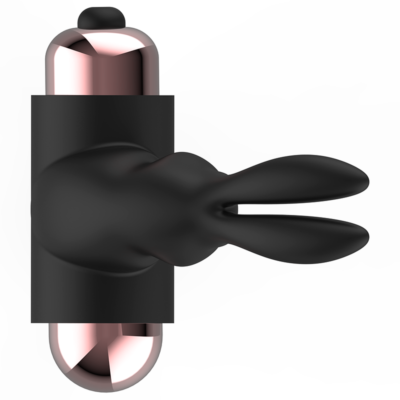 COQUETTE CHIC DESIRE - COCKRING MET VIBRATOR ZWART/GOUD