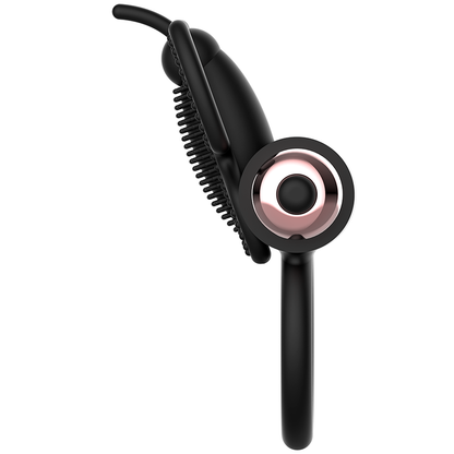 COQUETTE CHIC DESIRE - COCKRING VLINDER MET VIBRATOR ZWART/GOUD