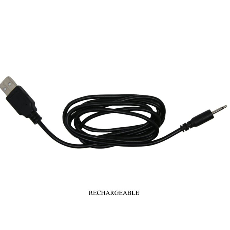 MR PLAY - OPLAADBARE ZWARTE VIBRERENDE ANALE PLUG