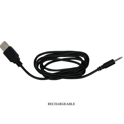 MR PLAY - OPLAADBARE ZWARTE VIBRERENDE ANALE PLUG