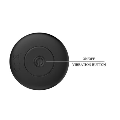MR PLAY - OPLAADBARE ZWARTE VIBRERENDE ANALE PLUG
