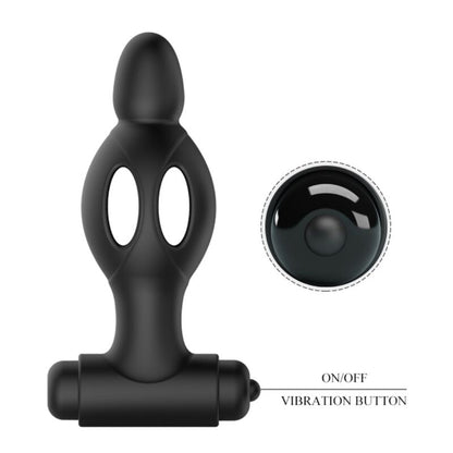 MR PLAY - SILICONEN ANALE PLUG MET VIBRATIE