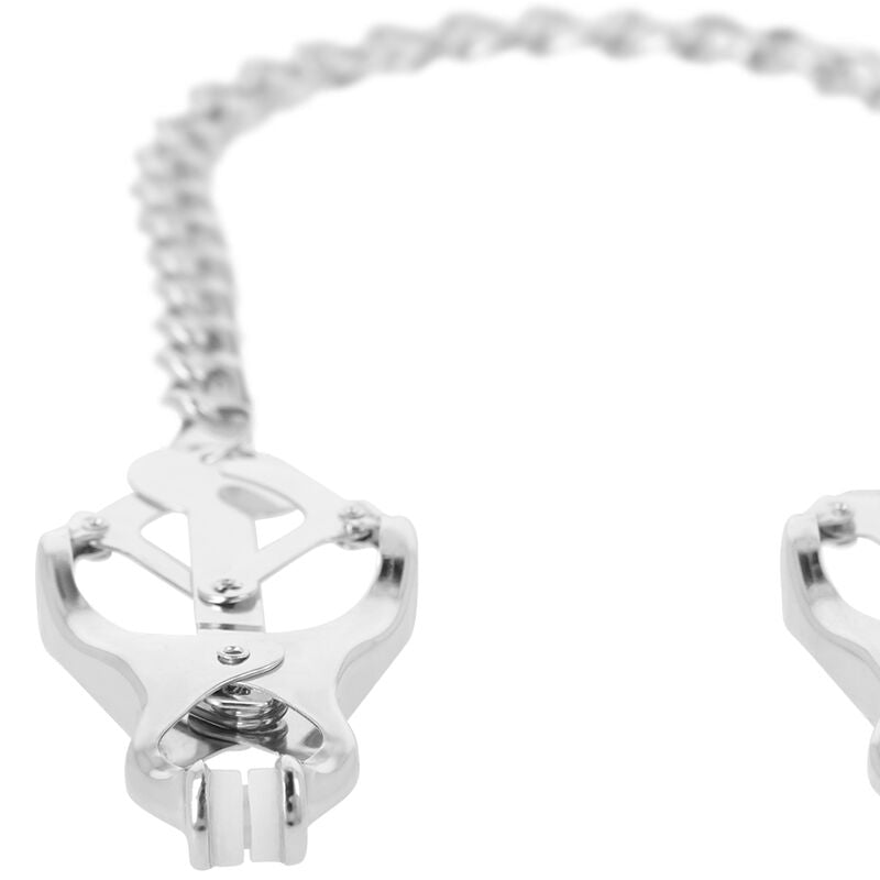 DARKNESS - METALEN TEPELKLEM MET KETTING