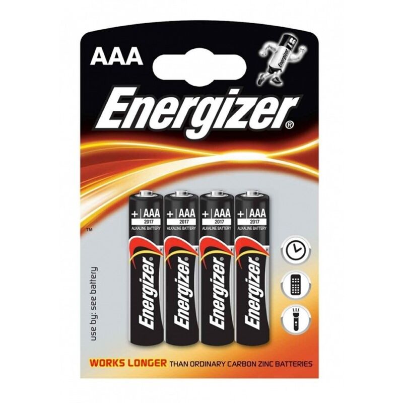 ENERGIZER - ALKALINE POWER-BATTERIJ AAA LR03 *4