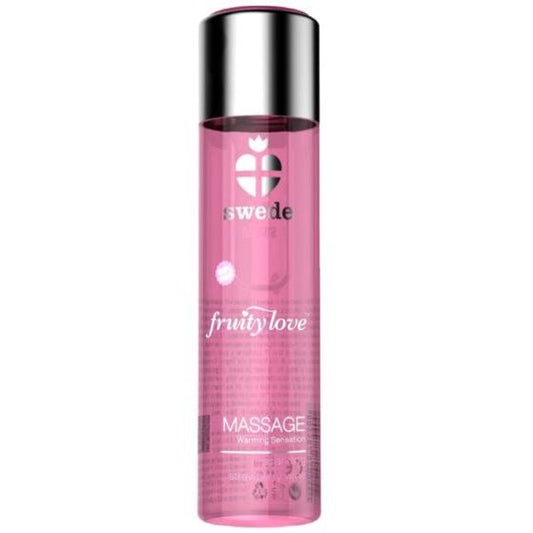 SWEDE - FRUITY LOVE OLIE MET VERWARMEND EFFECT AARDBEIEN MET CHAMPAGNE 60 ML