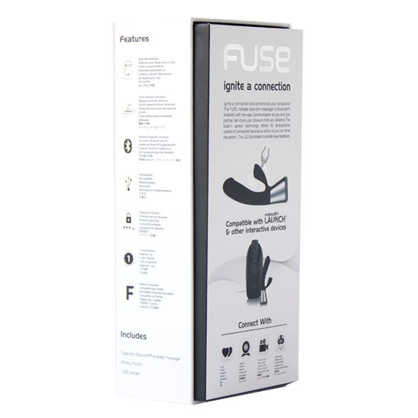 KIIROO - OHMIBOD FUSE APP-AFSTANDSBEDIENING ZWART