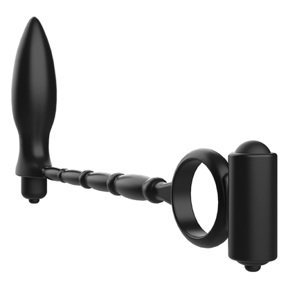 ADDICTED TOYS - ANAALPLUG MET TRILLINGSRING