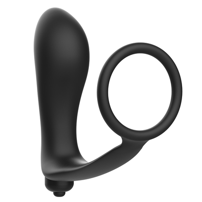 ADDICTED TOYS - VIBRERENDE ANAALPLUG MET PENISRING